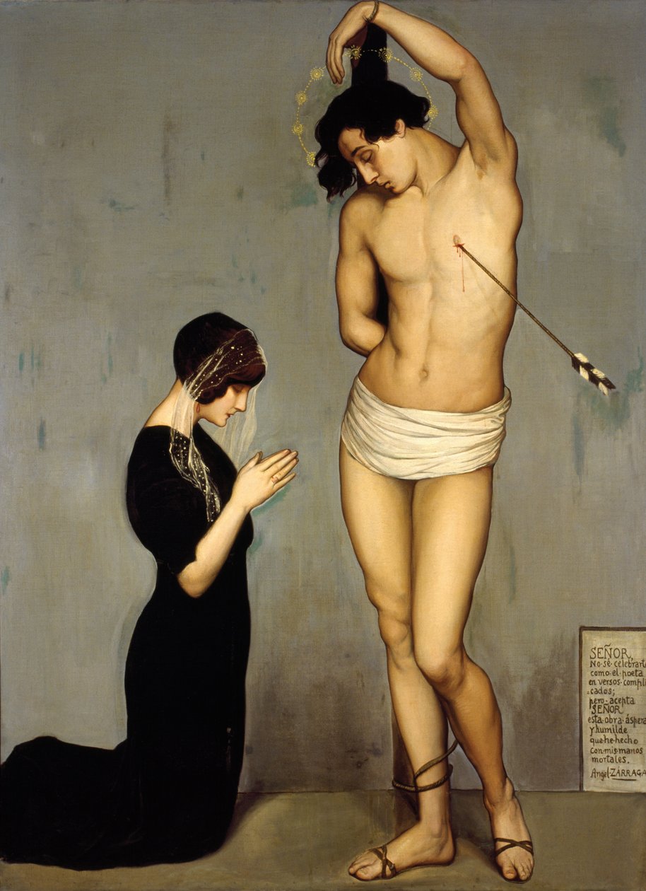 Votive Offering (Saint Sebastian) by Ángel Zárraga