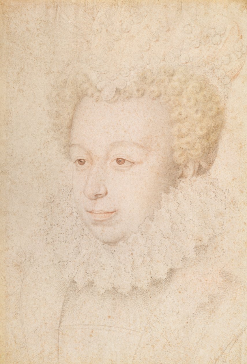 Portrait of a Woman by Daniel Dumonstier or Dumoustier