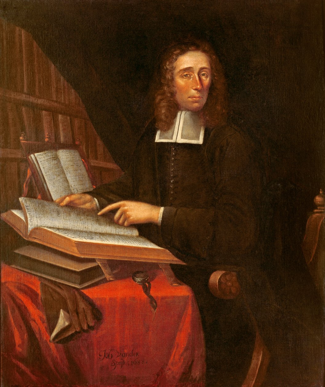 Increase Mather (1639-1723) 1688 by Jan van der Spriet or Spriett