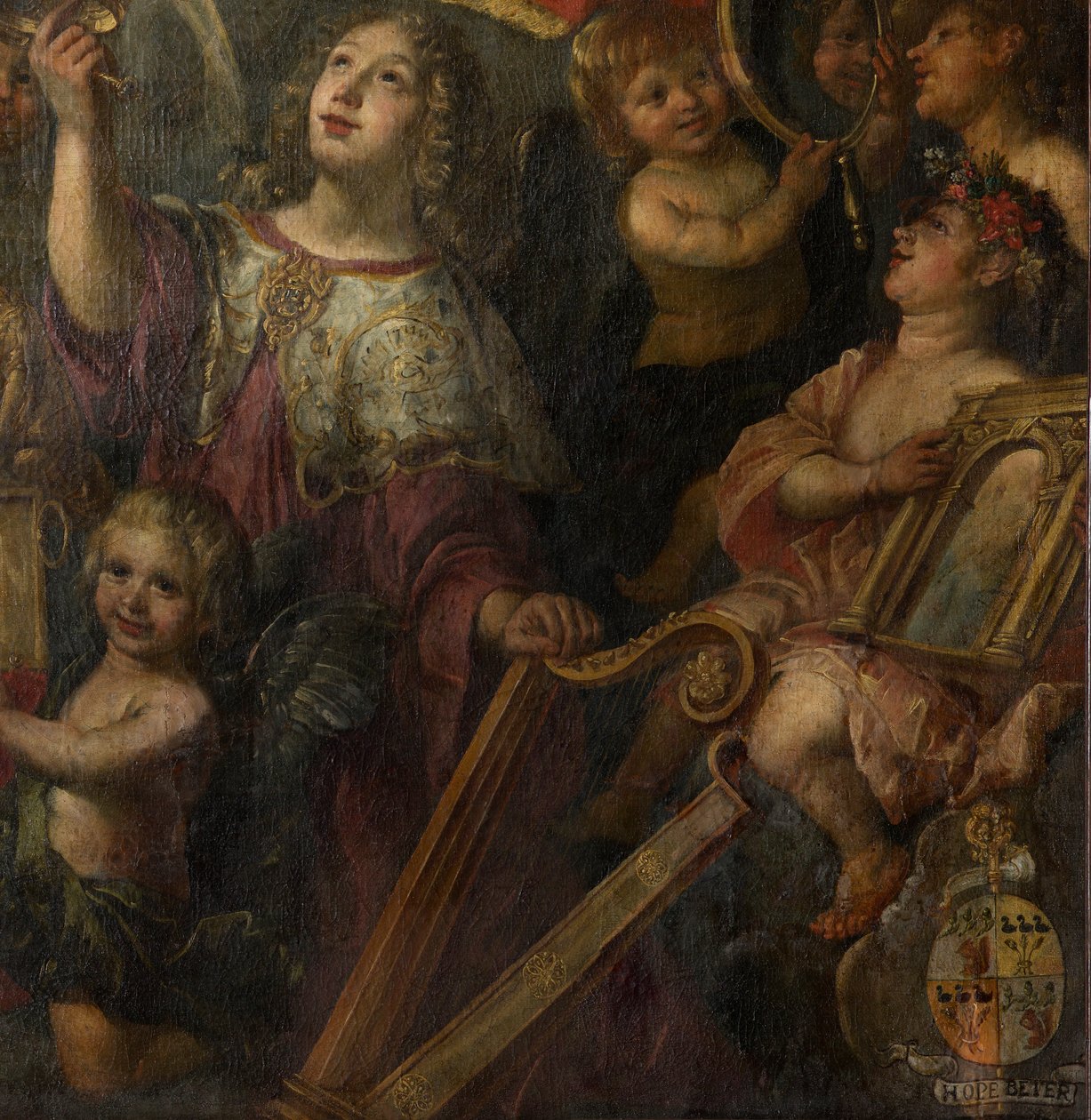 Parish Church (Sint-Walburgakerk). Painting. Nicolas De Liemaeckere by or Liemaecker Nicolaas de Liemakere