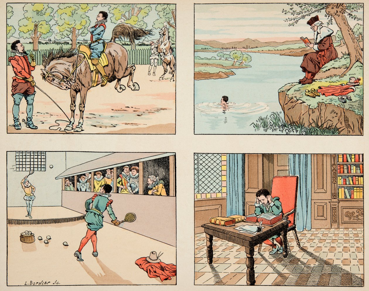 Education of Henri IV from 