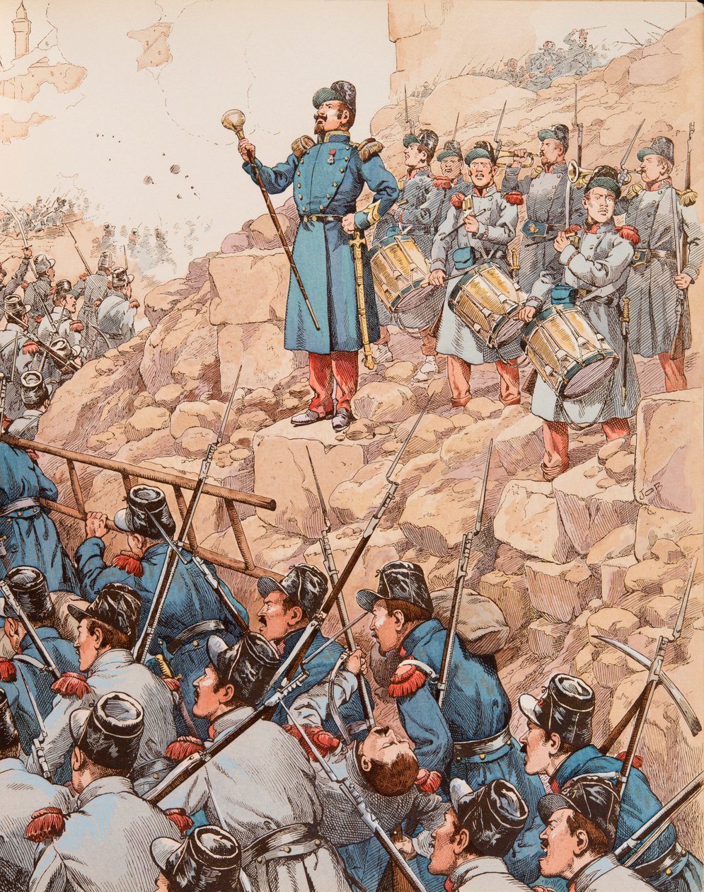 The Drum Major Under Napoleon III by pseudonym for Onfray de Breville Jacques Job