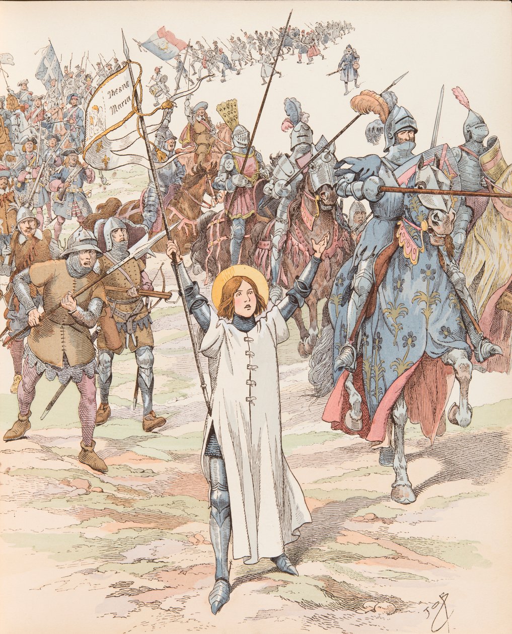 Joan of Arc at the Head of Her Army