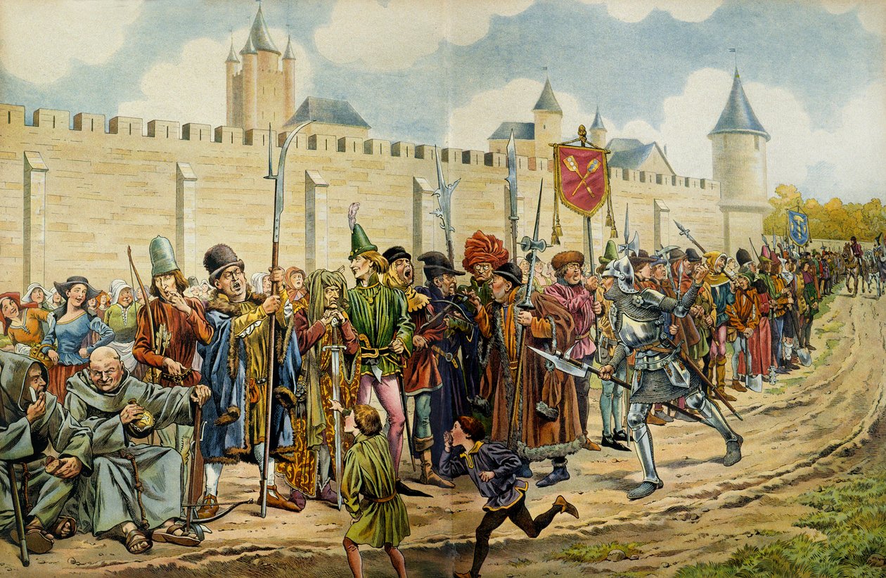 Louis XI of France, known as the Prudent, reviewed on September 14 by pseudonym for Onfray de Breville Jacques Job