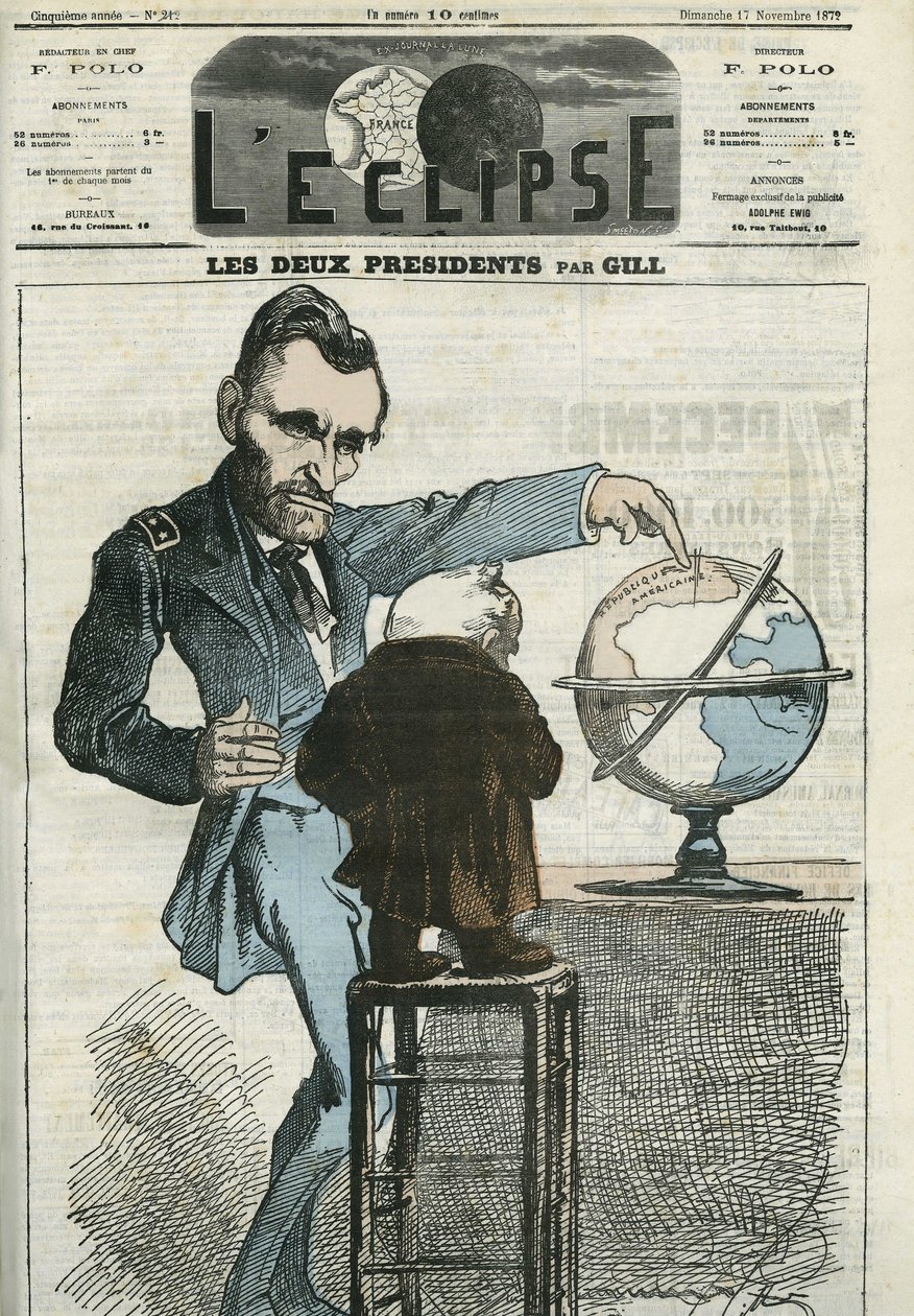 The Two Presidents, Ulysses Simpson Grant by pseudonym for Onfray de Breville Job