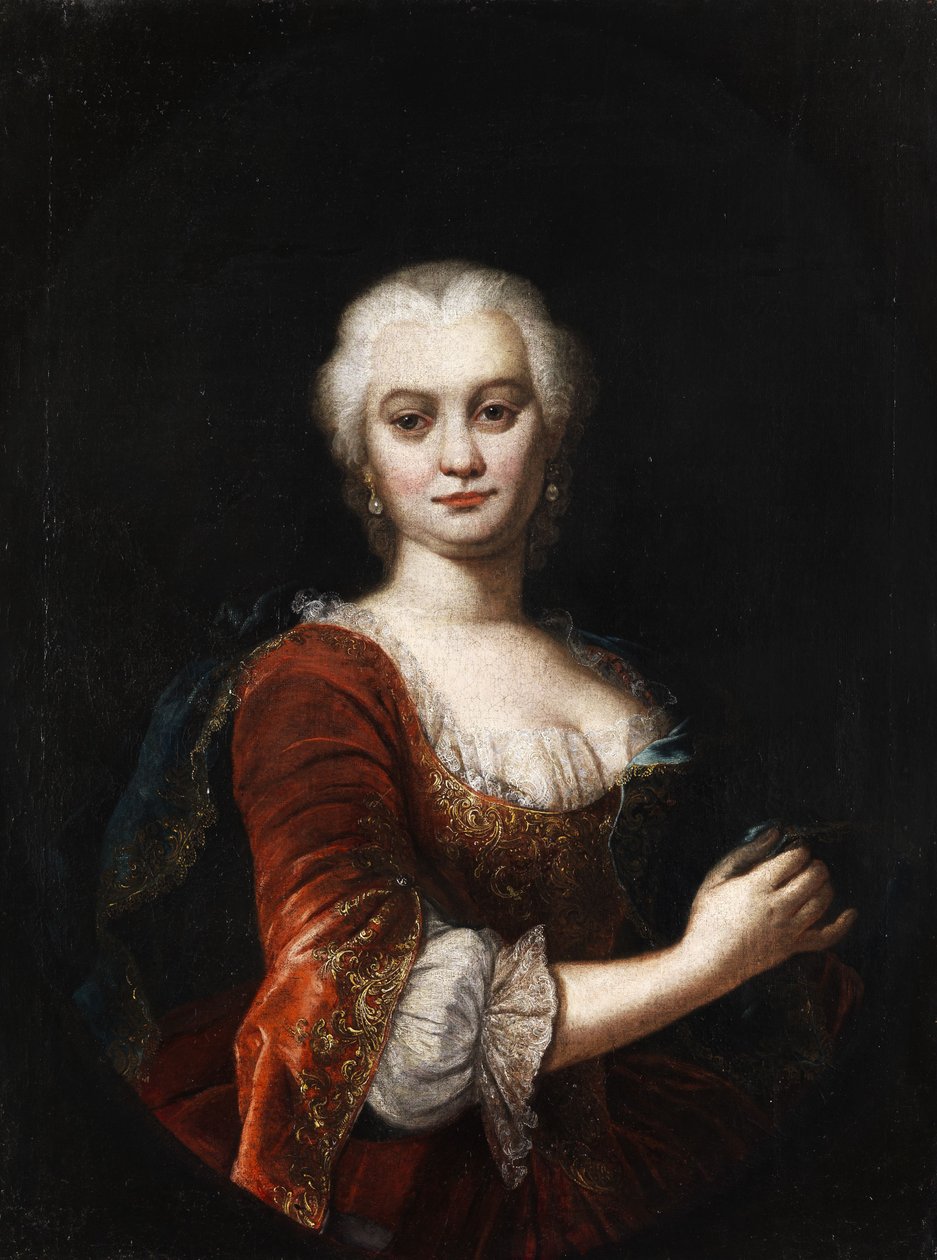Portrait of a Lady by succesion of Ádám Mányoki