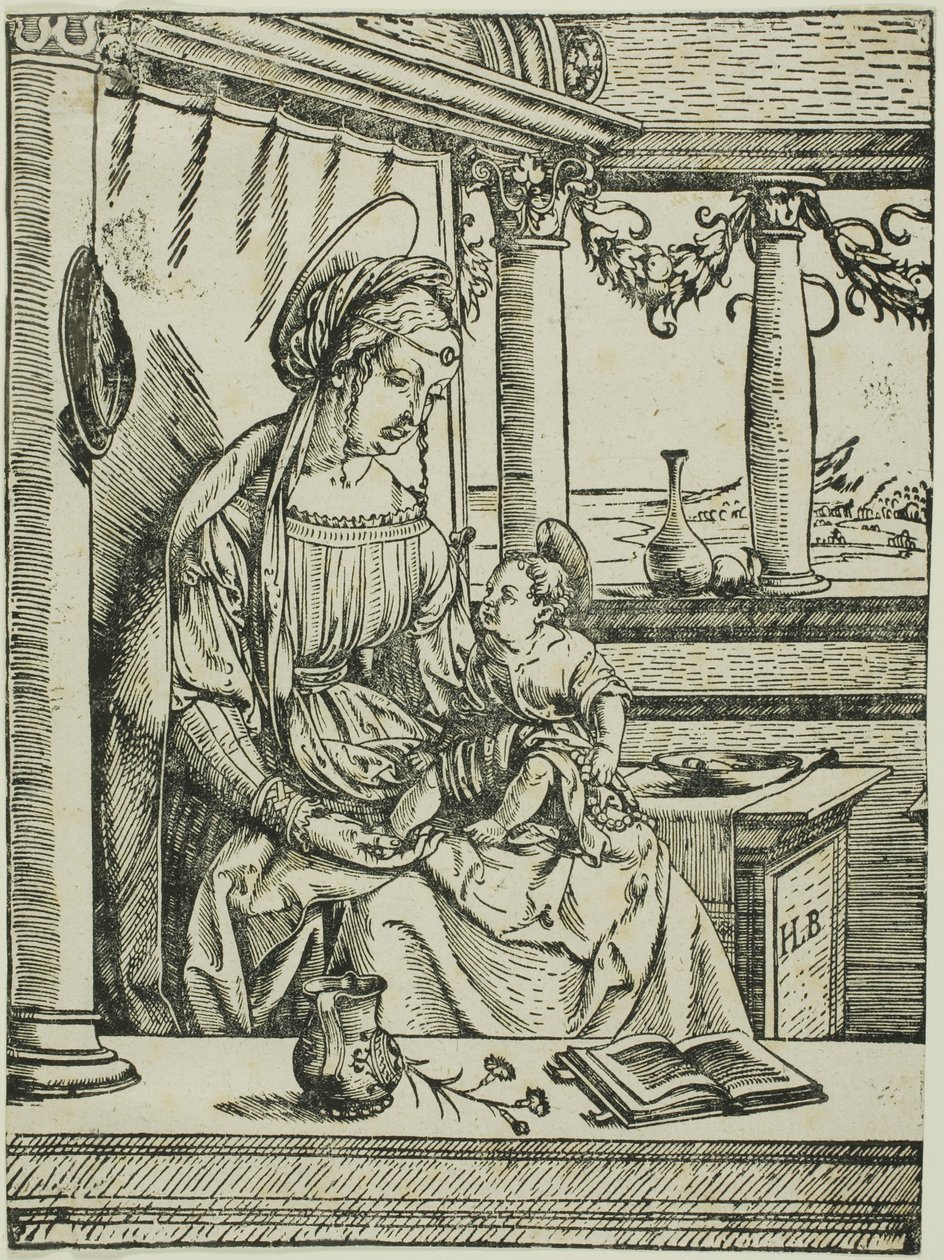 The Virgin and Child by the Elder Hans Burgkmair