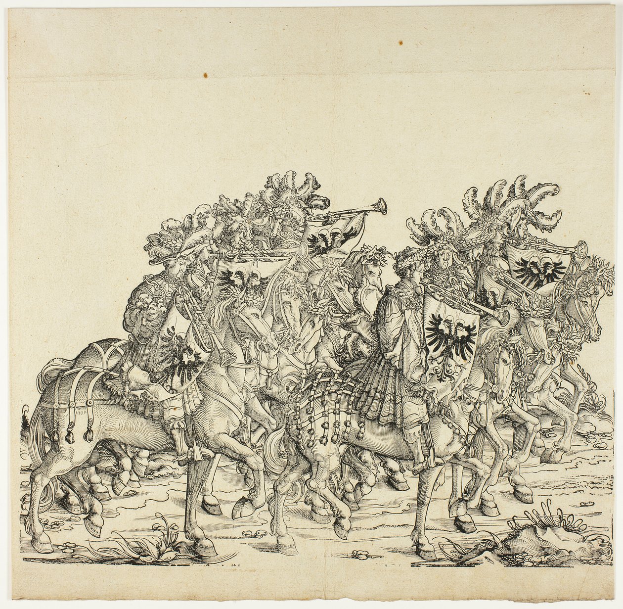 Triumph of Maximilian by the Elder Hans Burgkmair