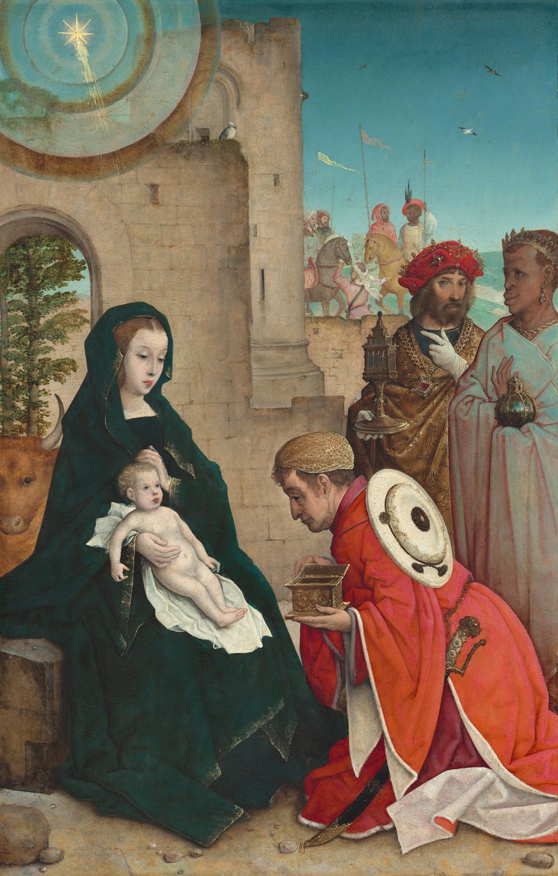The Adoration of the Magi, c. 1508-1519 by the Elder Juan de Flandes