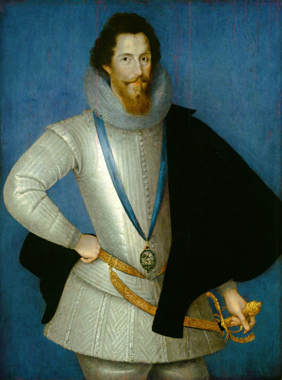 Robert Devereux, 2nd Earl of Essex by the Younger Studio of Marcus Gheeraerts