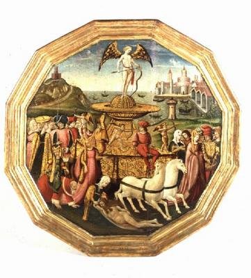 Birthtray: The Triumph of Love by workshop of Apollonio di Giovanni
