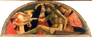 Pieta, The Dead Christ by Lorenzo da  Sanseverino