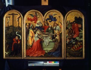 The Seilern Triptych - The Entombment