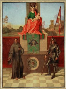 Pale di Castelfranco by (1476/8-1510) Giorgione