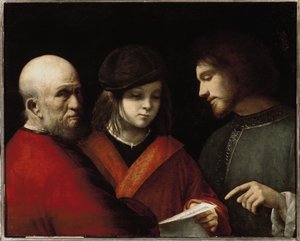 The Three Ages of Man - The Three States of Man by Giorgione