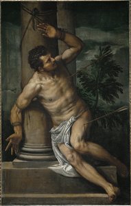 Saint Sebastian by (1528-88) Veronese