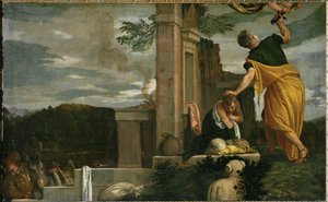 The Sacrifice of Isaac by (1528-88) Veronese
