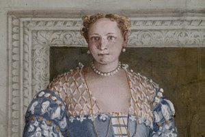 Donna Barbaro, the Hall of Olympus (detail) by Veronese