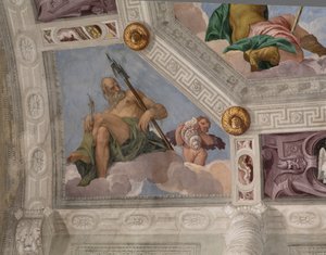 Paolo Caliari Known as Veronese, Fresco, Villa Barbaro, Maser, Italy by Veronese