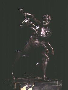 Hercules and the Arcadian Stag by Giambologna