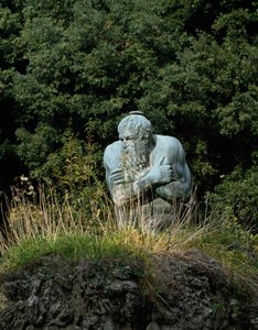 Winter. Sculpture