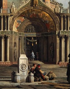 Capriccio of a Church (detail)