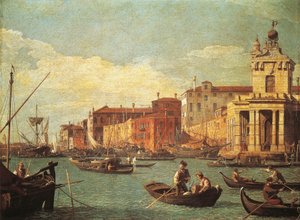 The Custom House and the Giudecca Canal by (1697 1768) Canaletto