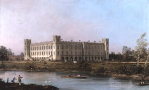 A View of Syon House Across the Thames from the South East