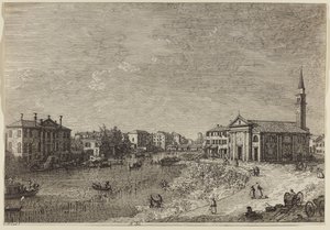 Al Dolo by Canaletto