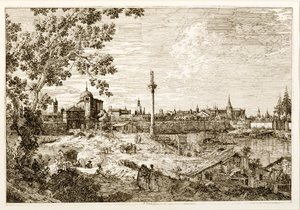 Imaginary View of Padua, c.1740s by Canaletto