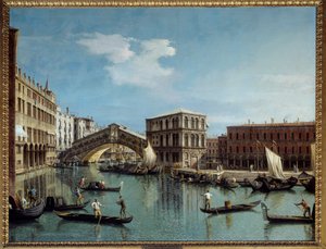 The Rialto Bridge in Venice