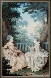 Madame de Breget et Madame de Cassine