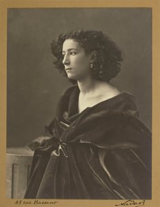 Portrait of Sarah Bernhardt in 1864 by Nadar by Nadar