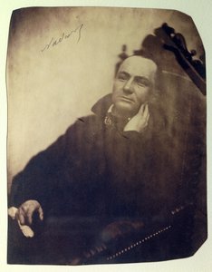 Portrait of the French Poet Charles Baudelaire by Nadar