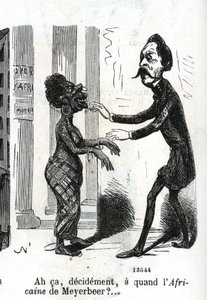 When is Giacomo Meyerbeer African? by Nadar