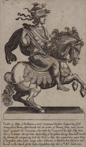 Godfrey of Bouillon, French Knight, Crusader and King of Jerusalem by (after) English School