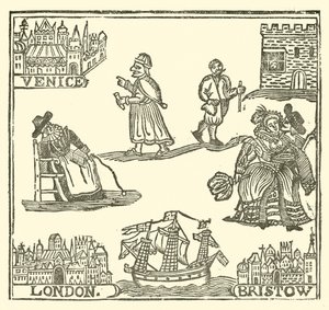 Illustration for The Roxburghe Ballads by (after) English School