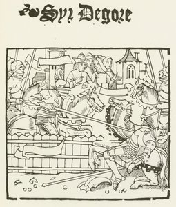 Sir Degore by (after) English School