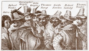 The Gunpowder Plot Conspirators, After a 1606 Engraving by (after) English School