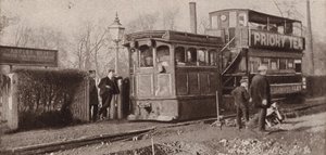 Last of the old steam trams in Birmingham