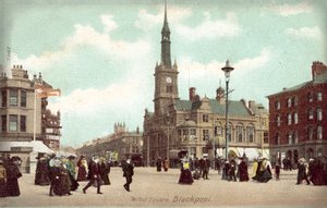 Talbot Square, Blackpool by (after) English photographer