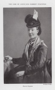 The Case of Louis and Harriet Staunton by (after) English photographer