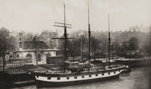 The Friend Ship, Charing Cross Pier by (after) English photographer