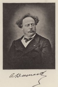 Alexandre Dumas the Younger, French Novelist by (after) French Photographer