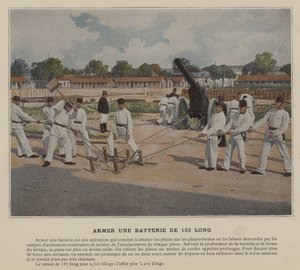 Arming a 155 Long Battery