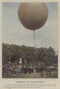 Ascent in Captive Balloon by (after) French Photographer