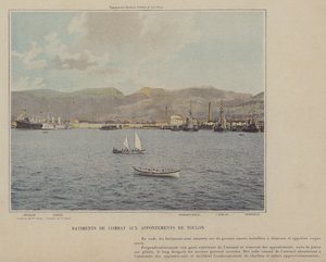 Combat Buildings at the Toulon Docks by (after) French Photographer