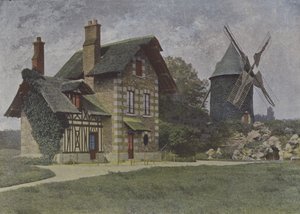 Bois de Boulogne, the Mill by (after) French Photographer