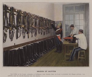 Bridles and Boots by (after) French Photographer