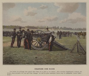 Changing a Wheel by (after) French Photographer